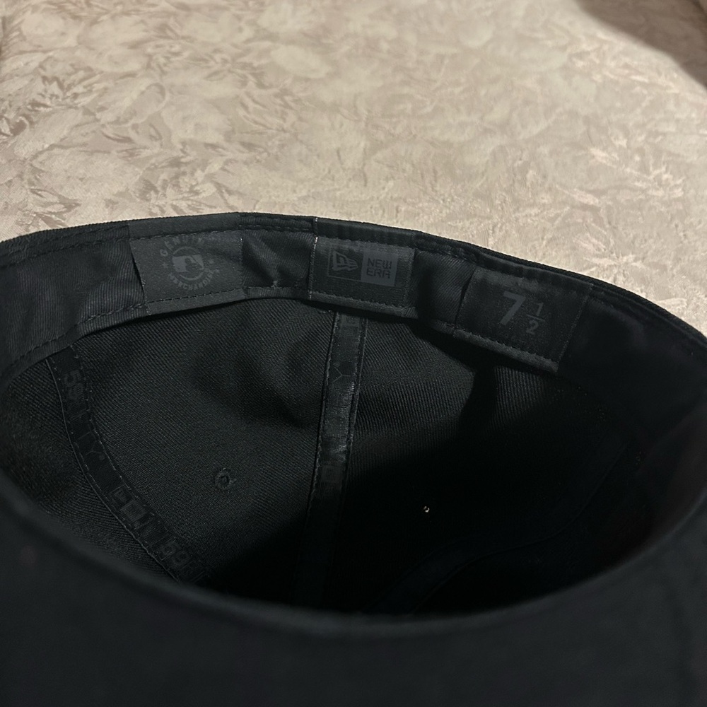 Blackout Basic Fitted Baseball Hat - image 3